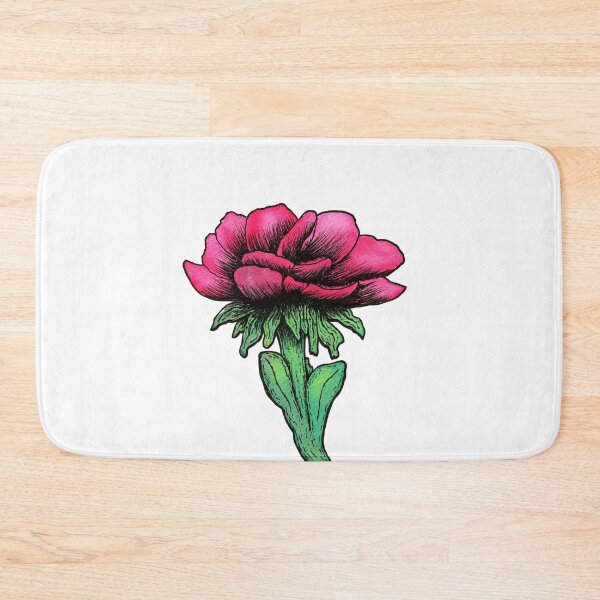 Item preview, red flower unfurls designed and sold by cam-graphics.