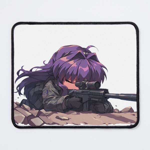 Item preview, Chibi Fujibayashi Kyou Sniper in Clannad Anime Style designed and sold by GABRIELMURPHY.