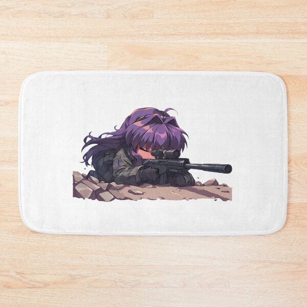Item preview, Chibi Fujibayashi Kyou Sniper in Clannad Anime Style designed and sold by GABRIELMURPHY.