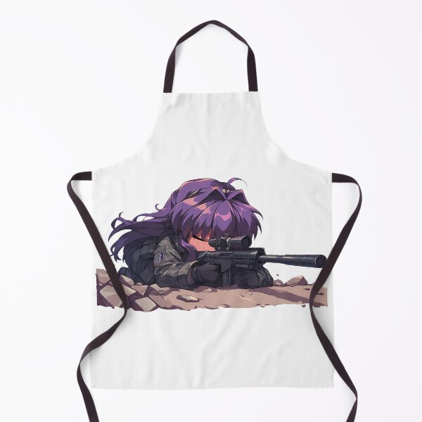 Item preview, Chibi Fujibayashi Kyou Sniper in Clannad Anime Style designed and sold by GABRIELMURPHY.