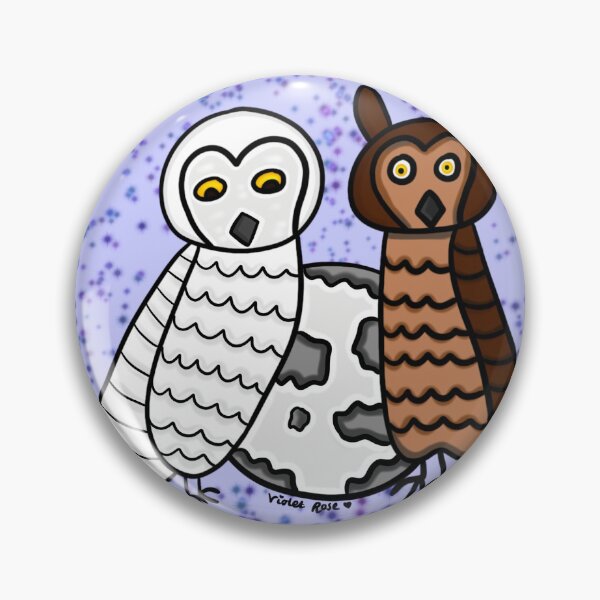 Item preview, Moon Owls designed and sold by UnicornMoonCH.