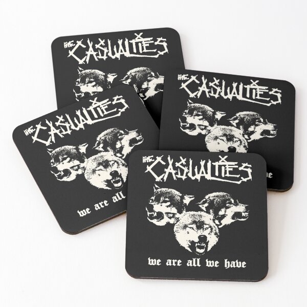 Item preview, the cas.ualties b.and    designed and sold by JamesKhan.