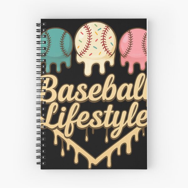 Item preview, Baseball Lifestyle Dripping Ice Cream Balls Design designed and sold by haitrieuic96.