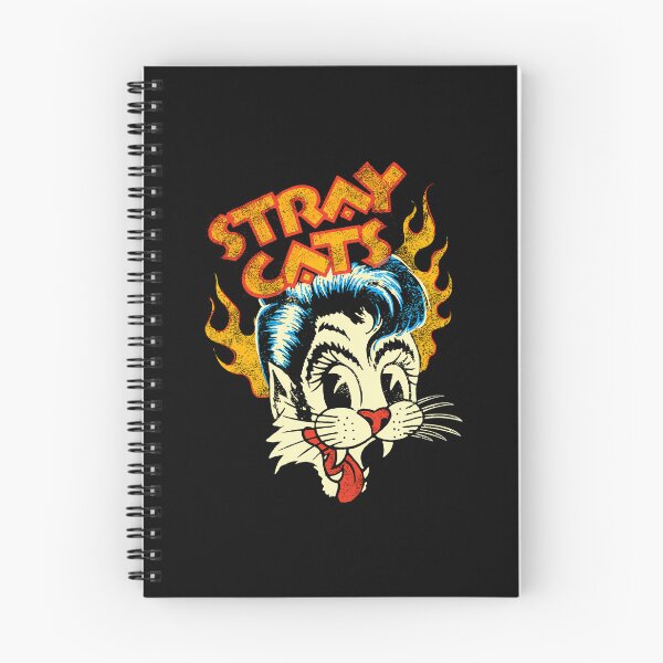 Item preview, Retro Rockabilly Inspired S.tr.ay Ca.ts Artwork With 50s Vibes designed and sold by MaverickFerry.