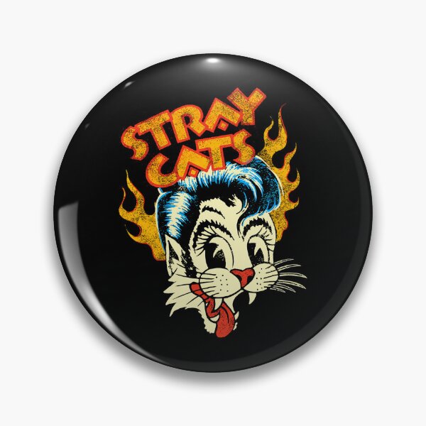 Item preview, Retro Rockabilly Inspired S.tr.ay Ca.ts Artwork With 50s Vibes designed and sold by MaverickFerry.
