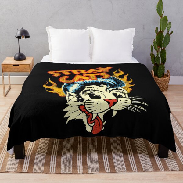 Item preview, Retro Rockabilly Inspired S.tr.ay Ca.ts Artwork With 50s Vibes designed and sold by MaverickFerry.