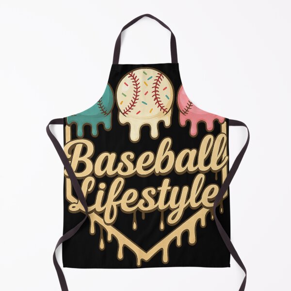 Item preview, Baseball Lifestyle Dripping Ice Cream Balls Design designed and sold by haitrieuic96.