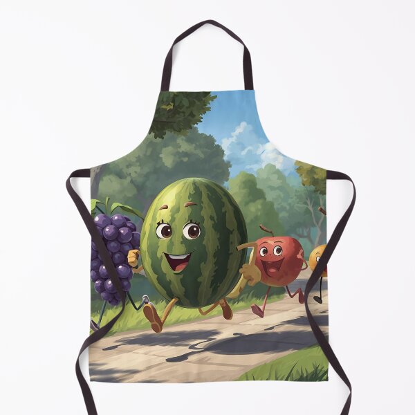 Item preview, Fruit Salad Running In The Park designed and sold by Barnsey.