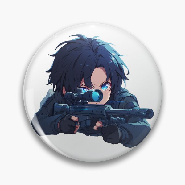 Item preview, IDOLiSH Anime Chibi kawaii Iori Izumi IDOLiSH7 sniper tactical designed and sold by GABRIELMURPHY.