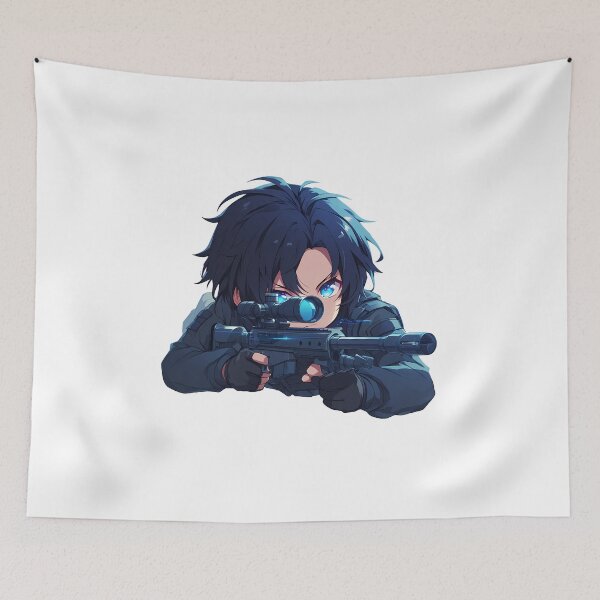 Item preview, IDOLiSH Anime Chibi kawaii Iori Izumi IDOLiSH7 sniper tactical designed and sold by GABRIELMURPHY.