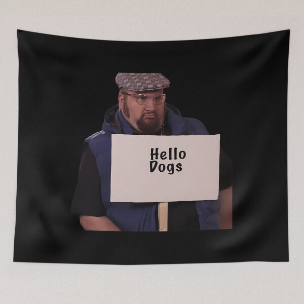 Item preview, Gustavo Hello Dogs designed and sold by DeontaSwaniawsk.