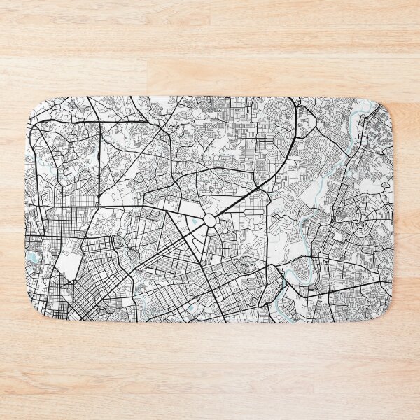 Item preview, Quezon City Map of Philippines - Circle designed and sold by deMAP.