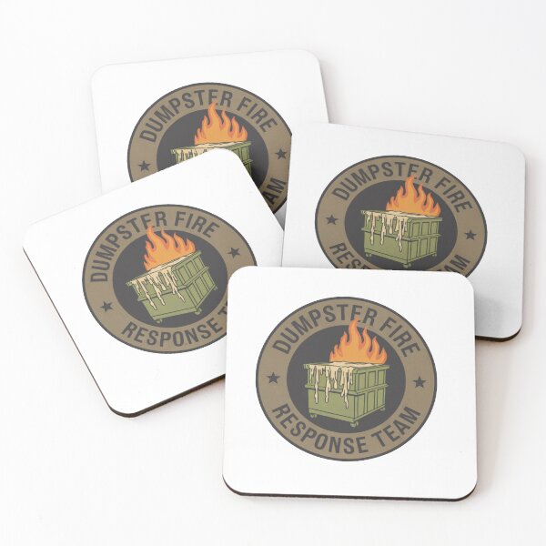 Item preview, dumpster fire response team  designed and sold by bradesther.
