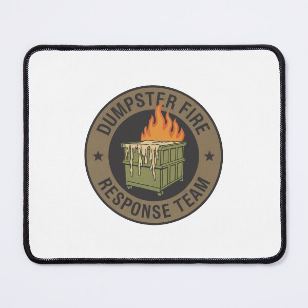 Item preview, dumpster fire response team  designed and sold by bradesther.
