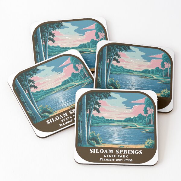 Item preview, Vintage Siloam Springs State Park (Illinois State Park) designed and sold by RabbitK.