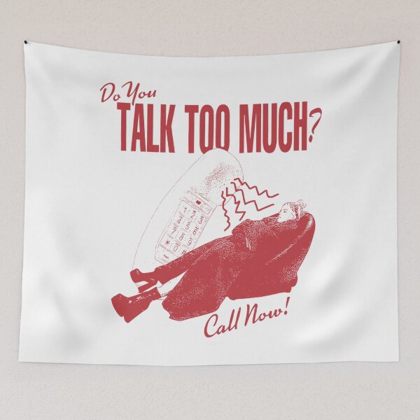 Item preview,  Renee Rapp Do You Talk Too Much Retro designed and sold by MacieJakubowski.