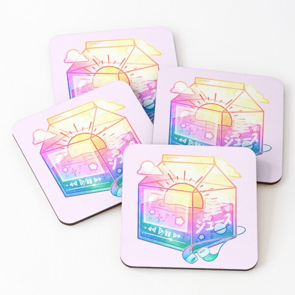 Item preview, Lofi Sunset Juice Carton designed and sold by heysoleilart.