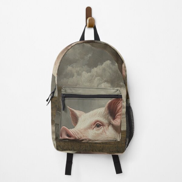 Item preview, Levitating Pig Over Farmland designed and sold by Shannon Hilson.