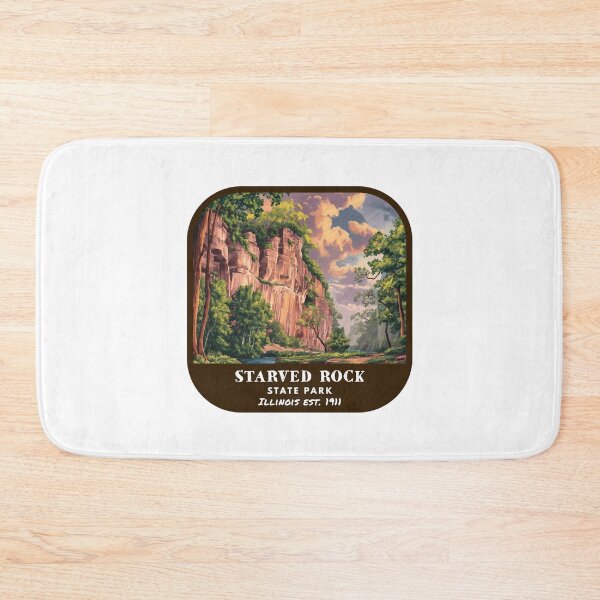 Item preview, Vintage Starved Rock State Park (Illinois State Park) designed and sold by RabbitK.