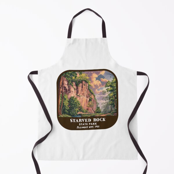 Item preview, Vintage Starved Rock State Park (Illinois State Park) designed and sold by RabbitK.