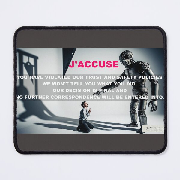 Item preview, Cartoon: Trust and Safety - J'accuse designed and sold by ProjectLXX.