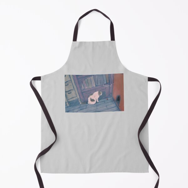 Item preview, The Great Ladybug Question – Curious Cat & Ladybug | Minimal Cat Art designed and sold by tokomoroJP.