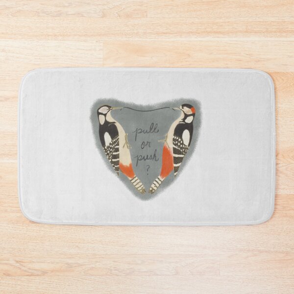 Item preview, Pecking Order of Love – Woodpecker Couple | Pull or Push? designed and sold by tokomoroJP.