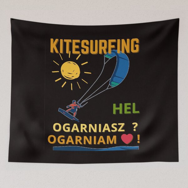 Item preview,  Kitesurfing Hel  Ogarniasz ? Ogarniam ! You got this ? I got this ! Funny Surf Lifestyle Tee designed and sold by MojNetSerwis WWK.