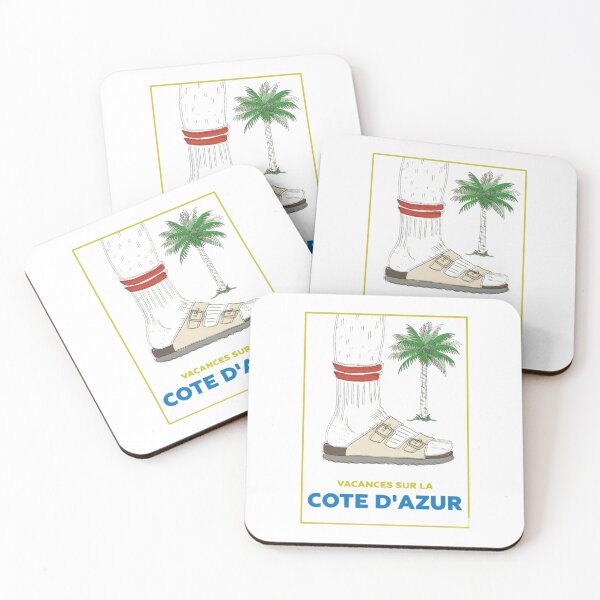 Item preview, Vacances Sur La Côte d'Azur - Arte de playa en la Riviera Francesa designed and sold by Colorful-Garden.