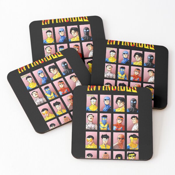 Item preview,  Invincible Superhero Characters designed and sold by StyleTealMarqu.