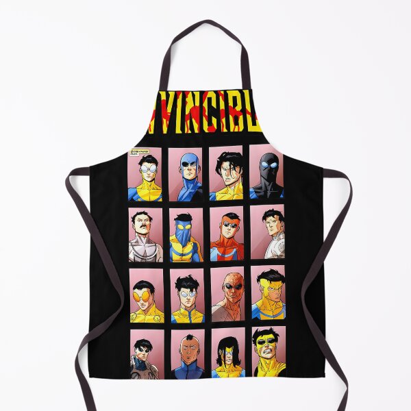 Item preview, Invincible Superhero Characters designed and sold by StyleTealMarqu.