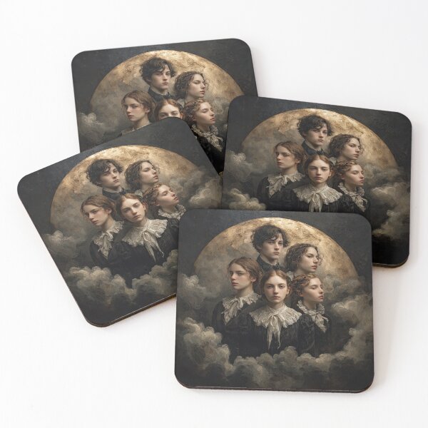 Item preview, Victorian Gothic Group Portrait with Golden Halo designed and sold by Shannon Hilson.