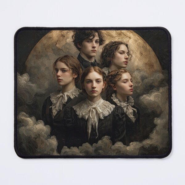 Item preview, Victorian Gothic Group Portrait with Golden Halo designed and sold by Shannon Hilson.