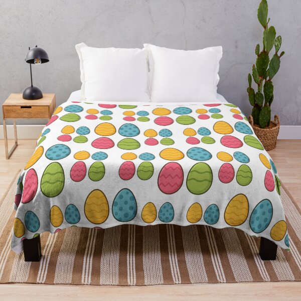 Item preview, Easter egg pattern with pastel colors and flowers designed and sold by PWDigitalArt.