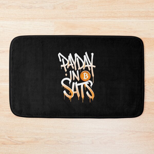 Item preview, Bitcoin Payday In Sats Graffiti Design designed and sold by RadDeck.