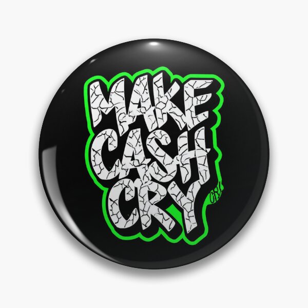 Item preview, Bitcoin Make Cash Cry Graffiti Design designed and sold by RadDeck.