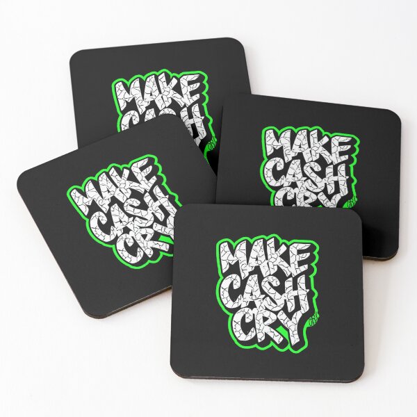 Item preview, Bitcoin Make Cash Cry Graffiti Design designed and sold by RadDeck.