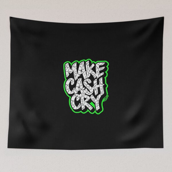 Item preview, Bitcoin Make Cash Cry Graffiti Design designed and sold by RadDeck.