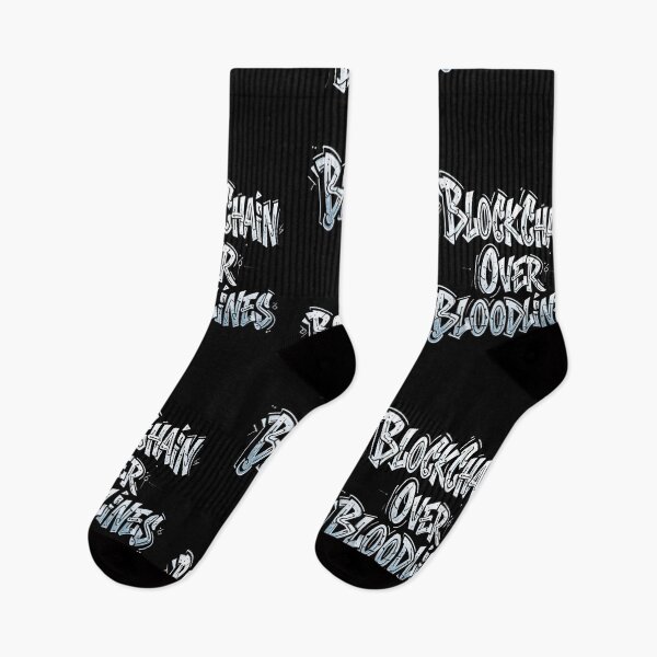 Item preview, Bitcoin Blockchain Over Bloodlines Graffiti Design designed and sold by RadDeck.