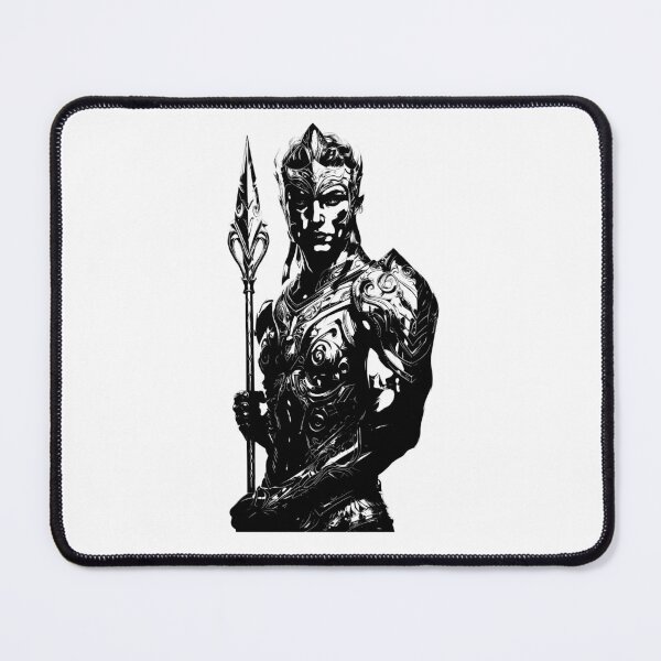 Item preview, Lugh – God of Light, Craftsmanship and Skills (Black & White Edition) designed and sold by CelticSoulShop.