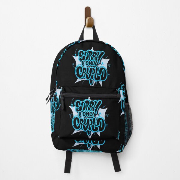 Item preview, Bitcoin Sorry I Only Speak Crypto Graffiti Design designed and sold by RadDeck.