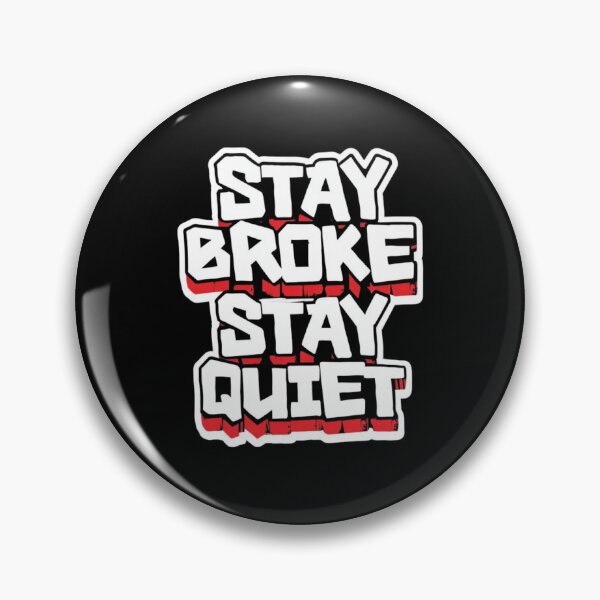 Item preview, Bitcoin Stay Broke Stay Quiet Graffiti Design designed and sold by RadDeck.