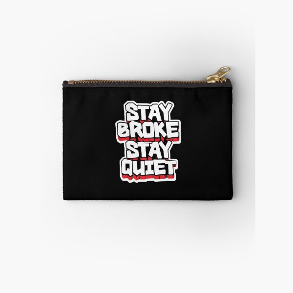 Item preview, Bitcoin Stay Broke Stay Quiet Graffiti Design designed and sold by RadDeck.