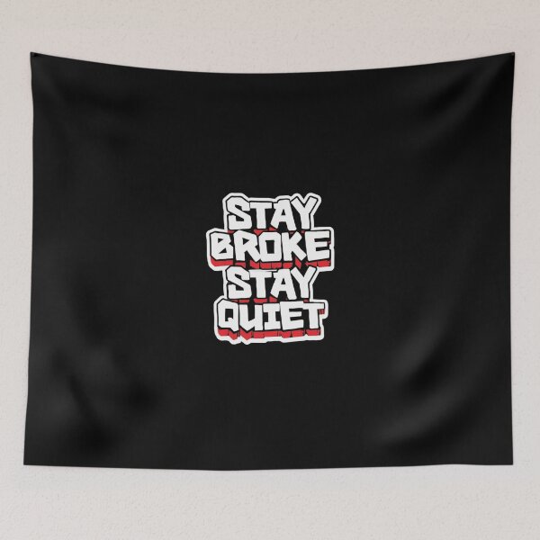 Item preview, Bitcoin Stay Broke Stay Quiet Graffiti Design designed and sold by RadDeck.
