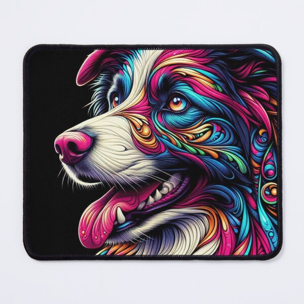 Item preview, Vibrant Border Collie Canine designed and sold by Wags & Tails.