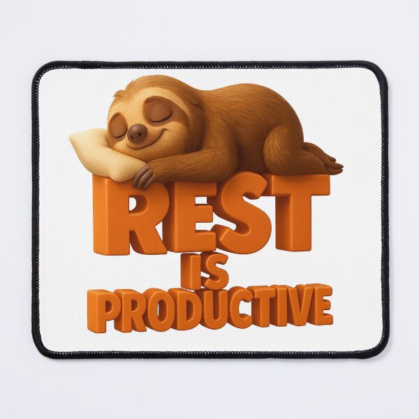 Item preview, REST IS PRODUCTIVE designed and sold by Canvations.