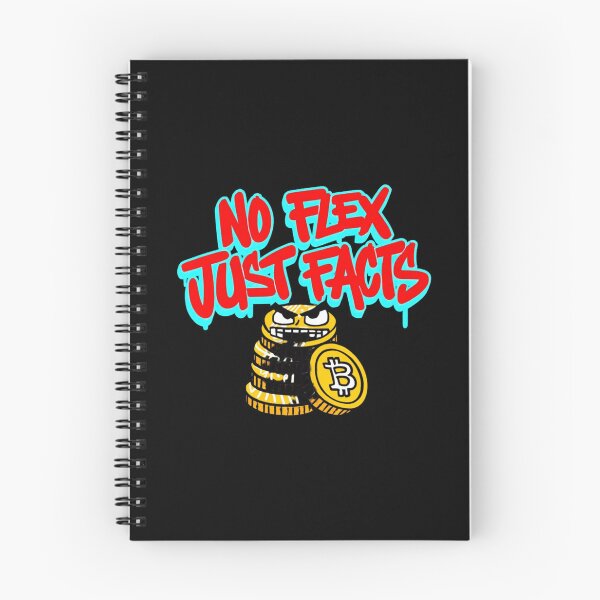 Item preview, Bitcoin No Flex Just Facts Graffiti Design designed and sold by RadDeck.