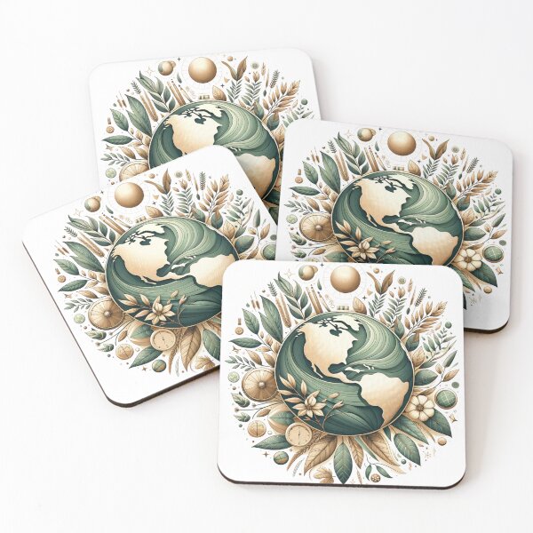 Item preview, Eco-Friendly Earth Illustration designed and sold by SholoStudio.