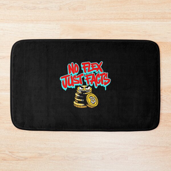Item preview, Bitcoin No Flex Just Facts Graffiti Design designed and sold by RadDeck.