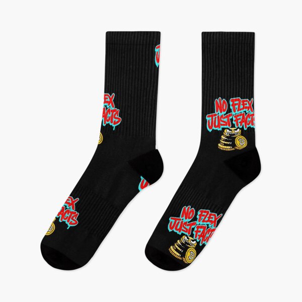 Item preview, Bitcoin No Flex Just Facts Graffiti Design designed and sold by RadDeck.